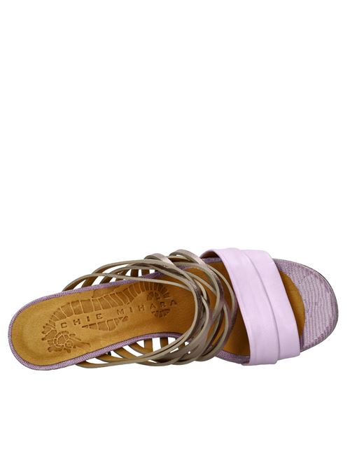 Mules in pelle CHIE MIHARA | BISU SOFTYLAVANDA-IRON